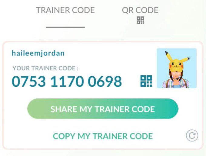 Pokemon Go friend code  Pokemon go, Pokemon, Coding